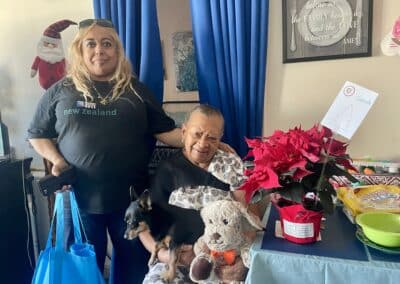 Elderhelp - Floy Caregiver Mary and Dog Bella