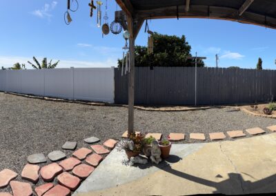 Elderhelp - DH backyard