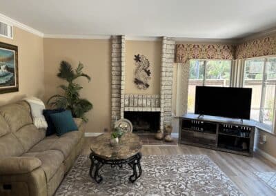 Elderhelp - BW living room