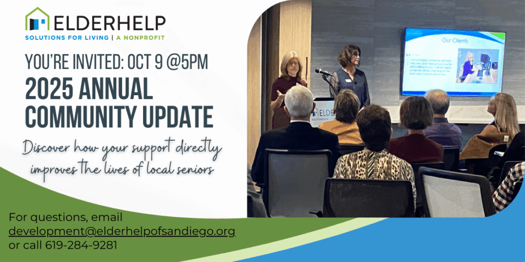 Elderhelp - postcard front side 1