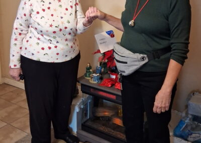 Elderhelp - Donna Jacobs with Vol Holly Stejskal